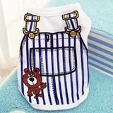 Pet Dog Clothes Cartoon Clothing Puppy Dogs Soft Vests Summer Shirt Casual T-Shirt for Small Pet Supplies