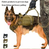 Outdoor dog vest Nylon tactical training dog coat medium large dog vest chest strap