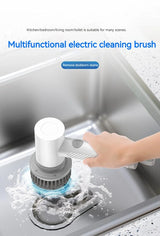 Xiaomi Wireless Electric Cleaning Brush Housework Kitchen Dishwashing Brush Bathtub Tile Professional Cleaning Brush Labor Savin