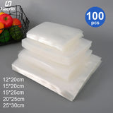 Vacuum Packaging Bags for Food 100pcs Food Storage Vacuum Bags for Vacuum Sealer Machine  Food Fresh Long Keeping Empty Bags