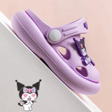 Sanrio Children's Slippers Boys and Girls Cute Soft Soled Non-slip Indoor Home Slippers Baby Garden Shoes