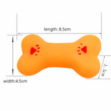 Resistant To Bite Bone Dog Puppy Molars Rubber Ball Play For Teeth Training Thermal Plastic Rubber Pet Dog Toys