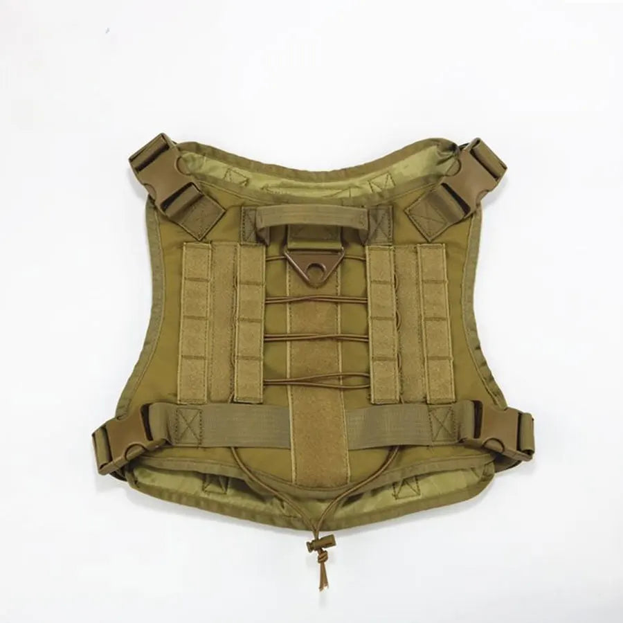 Outdoor dog vest Nylon tactical training dog coat medium large dog vest chest strap