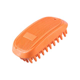 Pet Products For Dog Cat Massage Brush Combs Cleaner Puppy Hair Removal Slicker Brushes Wash Tools Soft Gentle Silicone Bristles