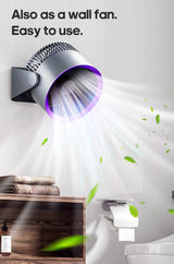 Cordless Electric Fan 4000mah Wireless Portable Air Circulator Fan Desktop Wall Ceiling Air Cooling Cooler Quiet Ventilator