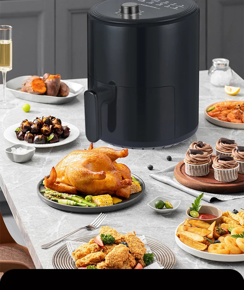 Best-selling Air Fryer Machine Intelligent Large-capacity Household Electromechanical Oven Air Fryer Can Cook All Kinds of Food