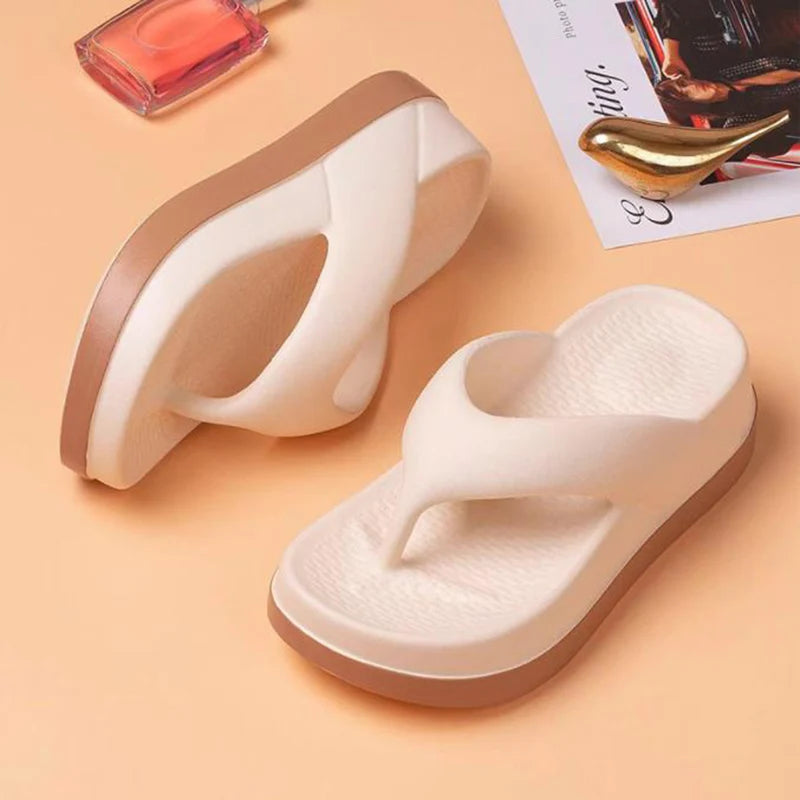 Summer EVA Soft Sole Slippers for Women Casual Comfort Slides women's Platform Sandals Fashion Woman Non-Slip Beach Flip Flops