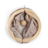 Pet Cat Plush Channel Foldable Suede Tunnel Educational Toy Warm Winter Interactive Toys for Cat Supplies