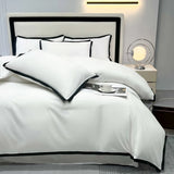 Simple Style Bedding Sets постельное белье Washed Brushed Duvet Cover with Pillowcase Luxury Bedsheets Set Queen/King Size Bed