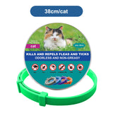 New Pet Dog Cat Collars Veterinary Anti Flea and Tick Collar for Cats Dogs Anti-parasitic Necklace for Large Small Dogs Products