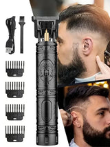 T9 Men's Hair Trimmer Professional Fader Home Travel Cordless Razor Cool Buddha Haircut Set For Daylife And Holiday