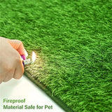 Artificial Grass Dog Potty Pad - Easy to Clean, Odor Resistant,Indoor/Outdoor Pet Training Solution