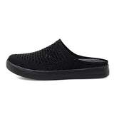 Plus Size 49 50 51 52 53 54 Slip On Half Shoes For Men Women Breathable Mesh Slippers Slides Indoor Outdoor Lightweight Big Foot