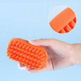 Pet Products For Dog Cat Massage Brush Combs Cleaner Puppy Hair Removal Slicker Brushes Wash Tools Soft Gentle Silicone Bristles