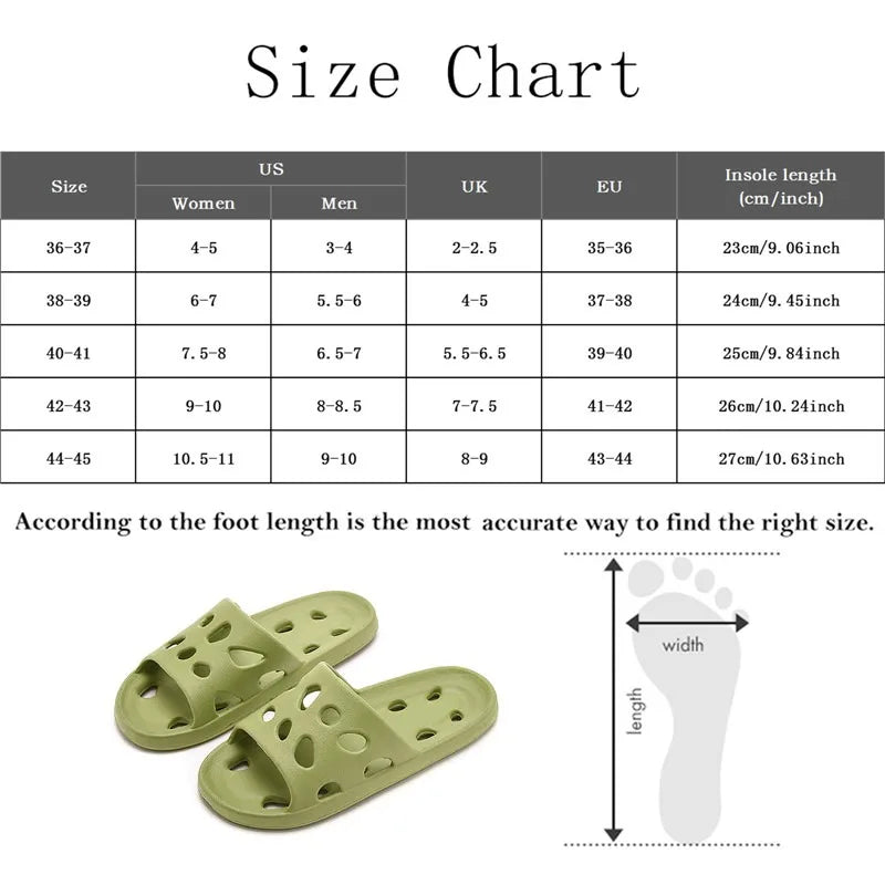 2024 Summer Slippers Men Women Soft Indoor Home Flat Sandals Fashion Flip Flops Beach Shoes Man Couple Non-Slip Bathroom Slides