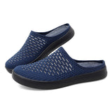 Plus Size 49 50 51 52 53 54 Slip On Half Shoes For Men Women Breathable Mesh Slippers Slides Indoor Outdoor Lightweight Big Foot