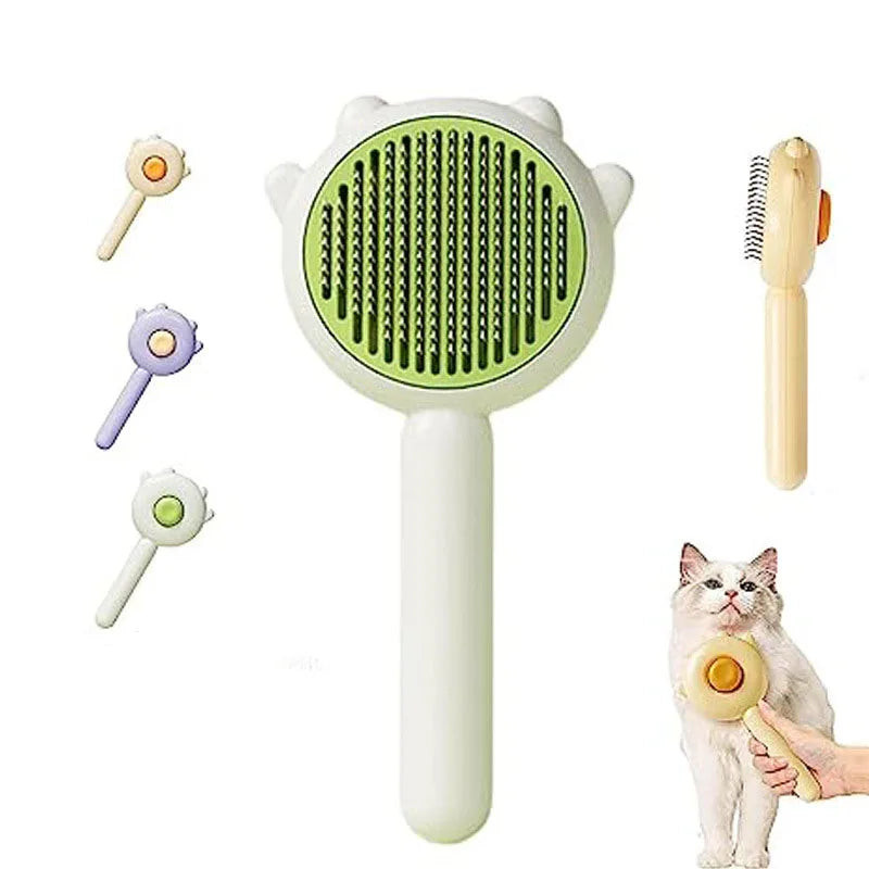 Cat Comb Massage Pet Magic Combs Hair Removal Cat and Dog Universal Needle Brush Pets Grooming Cleaning Supplies Scratcher