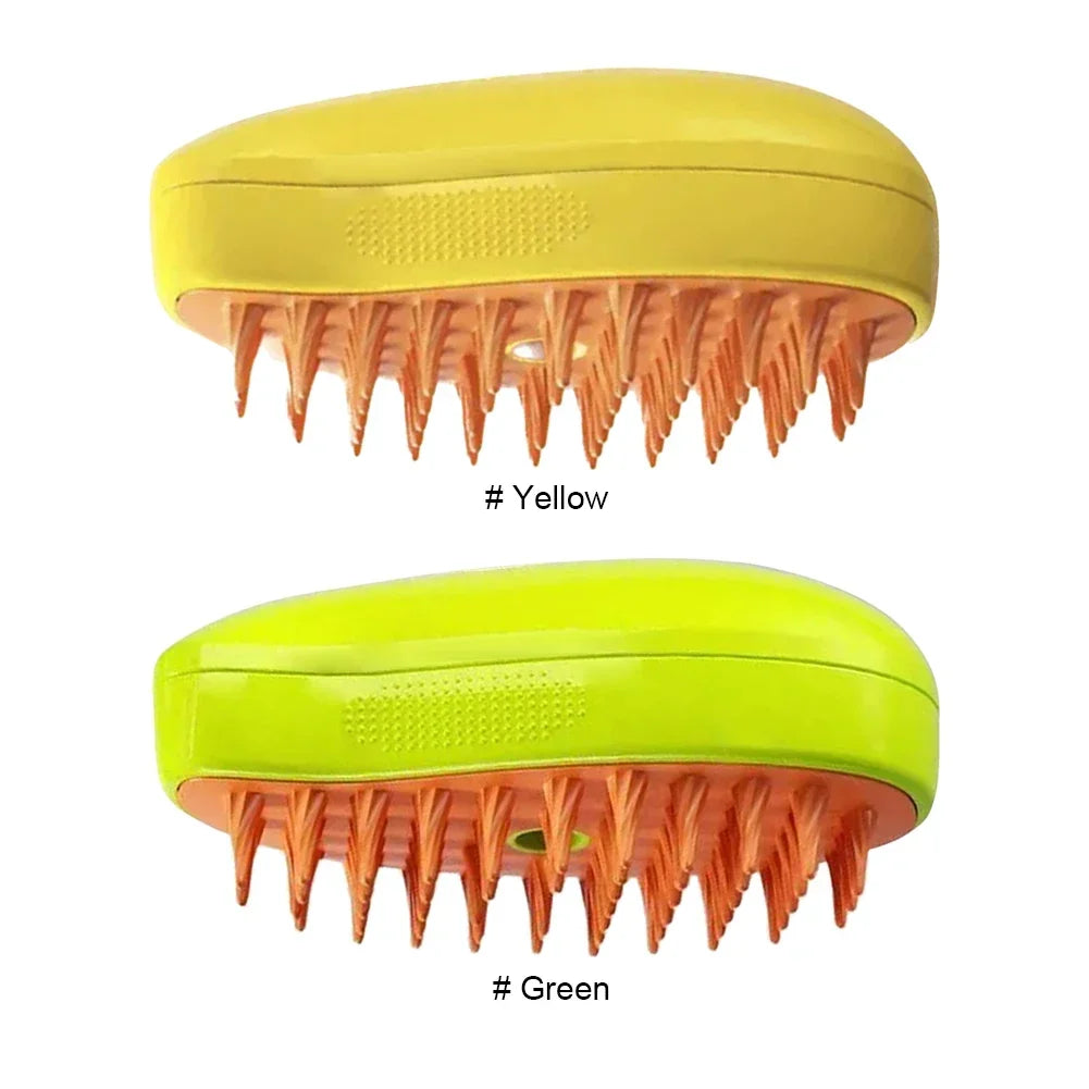 3 in 1 Cat Steam Brush Comb Dog Shower Brush Electric Spray Cat Hair Brushes Massage Pet Grooming Hair Removal