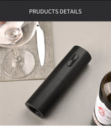 Electric Wine Opener Automatic Corkscrew Wine Openers Battery Bottle Opener Foil Cutter Kitchen Bar Can Opener