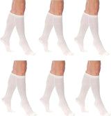 3 Pairs - Women'S Knee High Socks Combed Cotton over the Calf Long Socks