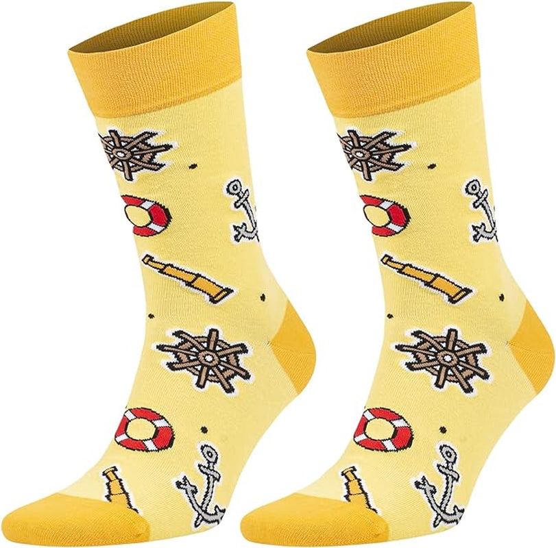 1 Pair - Colorful Funny Cute Socks Cotton Cool Skateboarding Socks