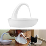 Feeding Water Flowing Fountain For Cat Dog Automatic Swan Pet Cat Water Dispenser