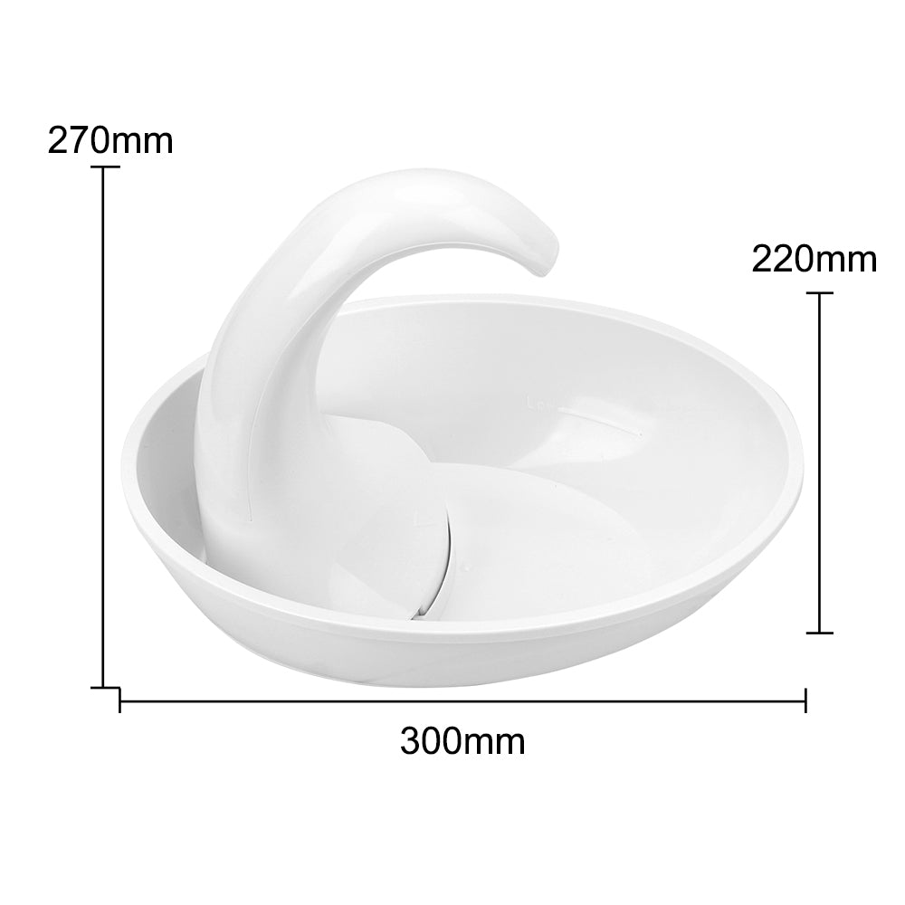 Feeding Water Flowing Fountain For Cat Dog Automatic Swan Pet Cat Water Dispenser